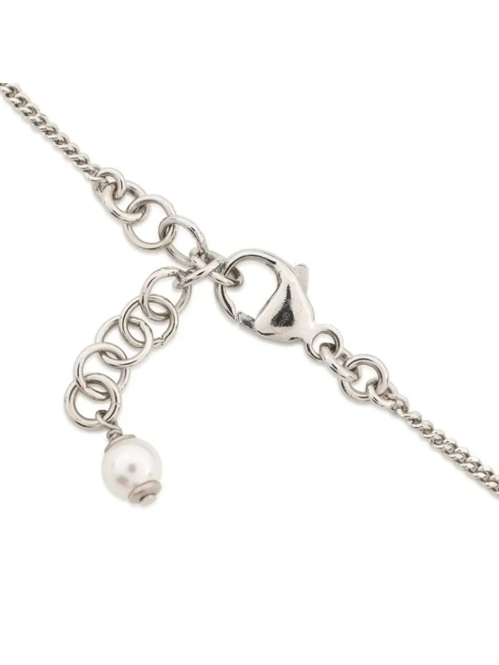 Chanel Bracelet CC Logo Icon Line Stone Faux Pearl - Picture 5 of 10